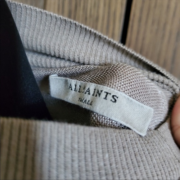 Allsaints gray Cecily Dress small - Picture 5 of 9